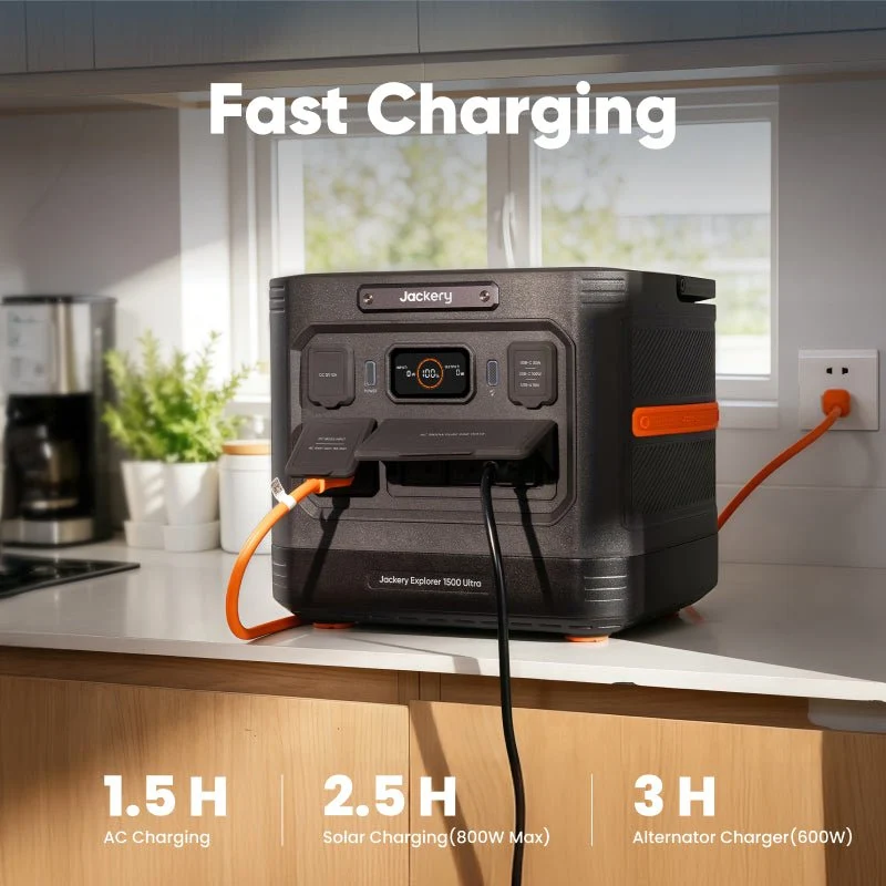 Jackery Portable Power Station Explorer 1500 Ultra 10 Jackery Portable Power Station Explorer 1500 Ultra