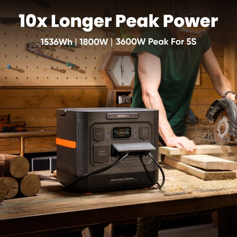 Jackery Portable Power Station Explorer 1500 Ultra 5 Jackery Portable Power Station Explorer 1500 Ultra