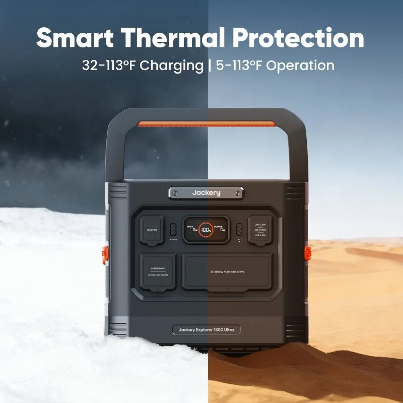 Jackery Portable Power Station Explorer 1500 Ultra 9 Jackery Portable Power Station Explorer 1500 Ultra