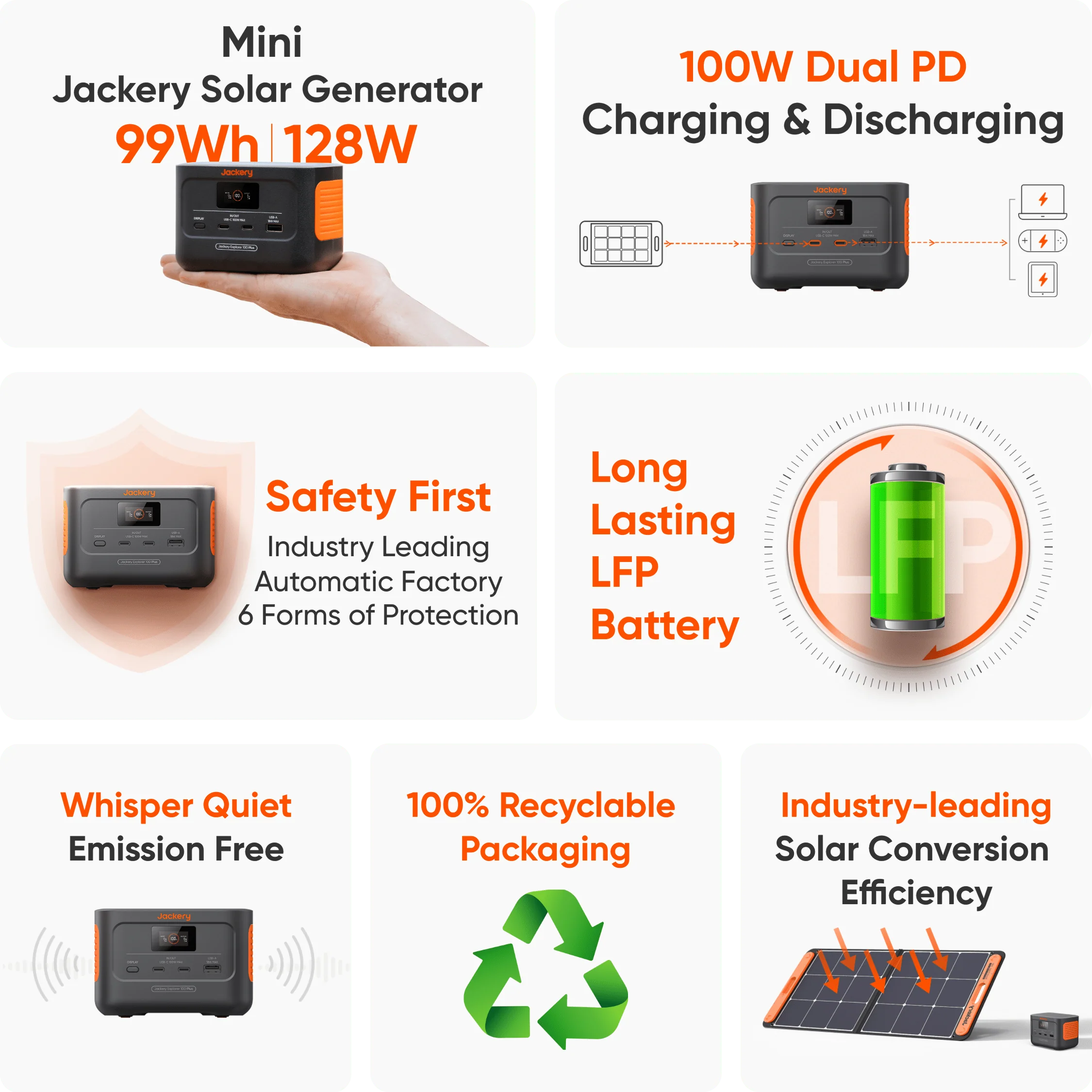 Jackery Explorer 100 Plus Portable Power Station 6 Jackery Explorer 100 Plus Portable Power Station