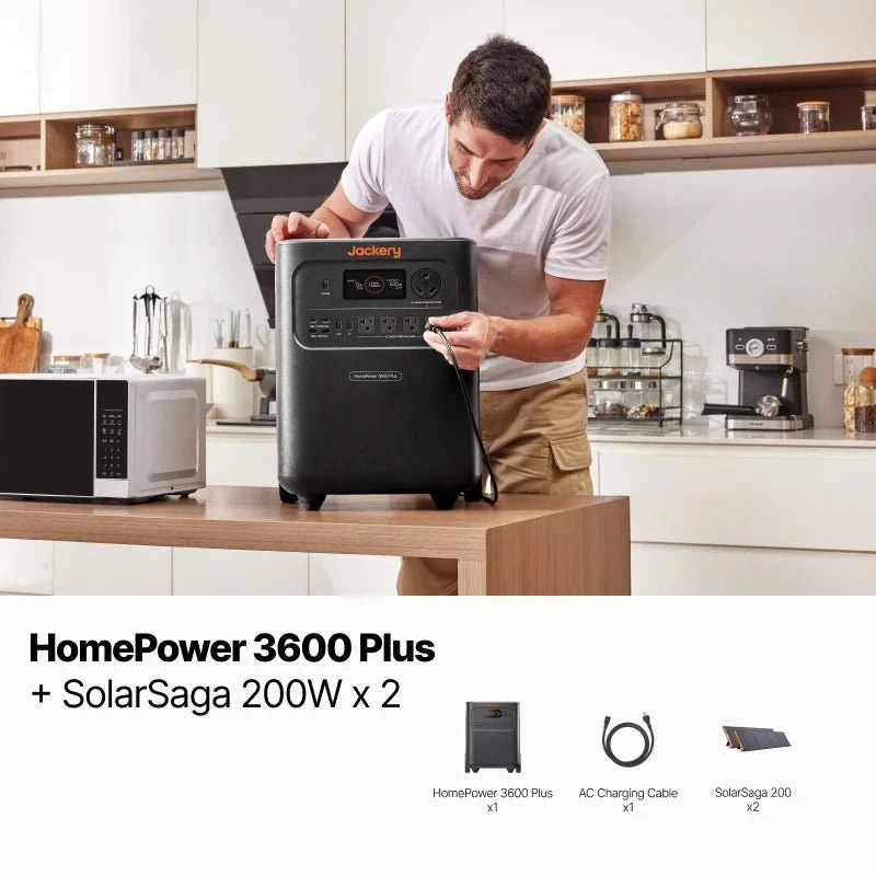 Jackery Solar Generator HomePower 3600 Plus 8 Jackery Solar Generator HomePower 3600 Plus